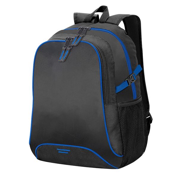 Picture of OSAKA BACKPACK  7677 Black/ Royal