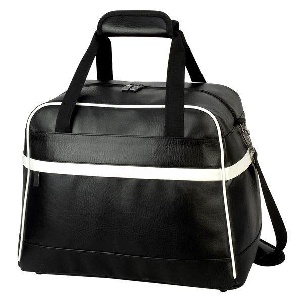 Bild von VERONA MODISCHE REISETASCHE 2522 Schwarz/ Weiß