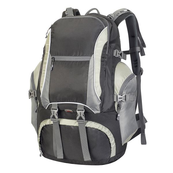 OLYMPUS MOCHILA DE VIAJE CLÁSICO 1800 Gris oscuro/ Gris claro/ Negro