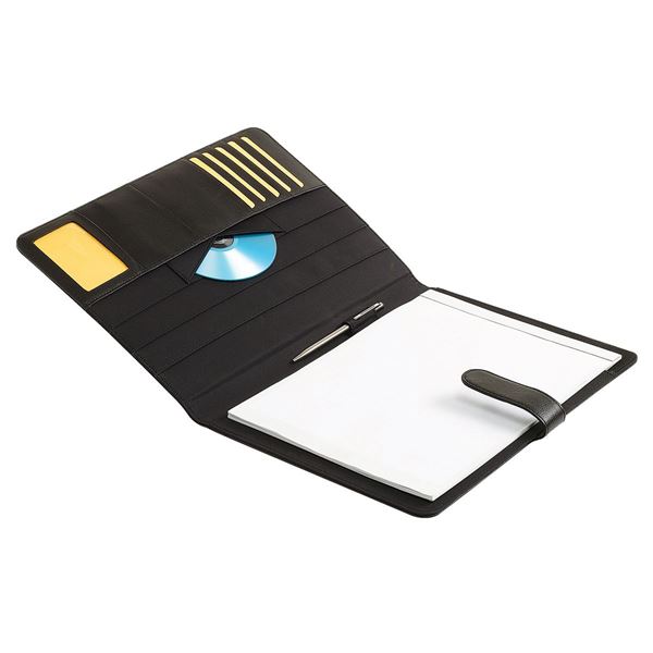 Picture of NAPPA LEATHER A4 FOLDER 10.103.410 Black