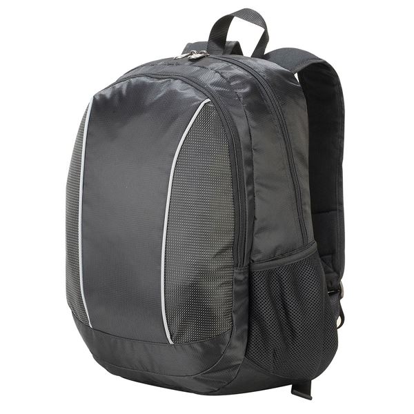 Picture of ZURICH LAPTOP BACKPACK 5343 Black/black Dotted