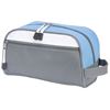 Picture of BILBAO TOILETRY BAG 4450 Dark Grey/Light Blue/White