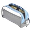 حقيبة لأدوات الزينة  "بلباو" 4450  رمادي داكن/  أزرق فاتح/ أبيض