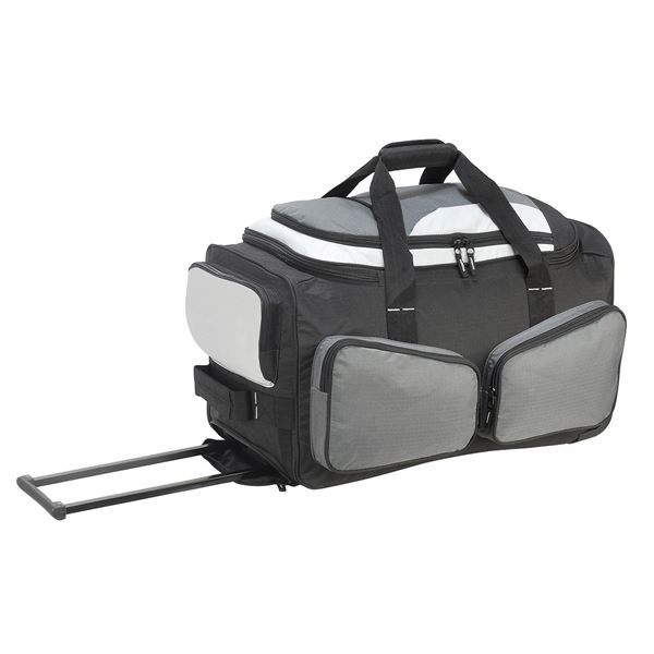 DETROIT BOLSA TROLLEY 6090 Gris oscuro/Gris claro/Negro