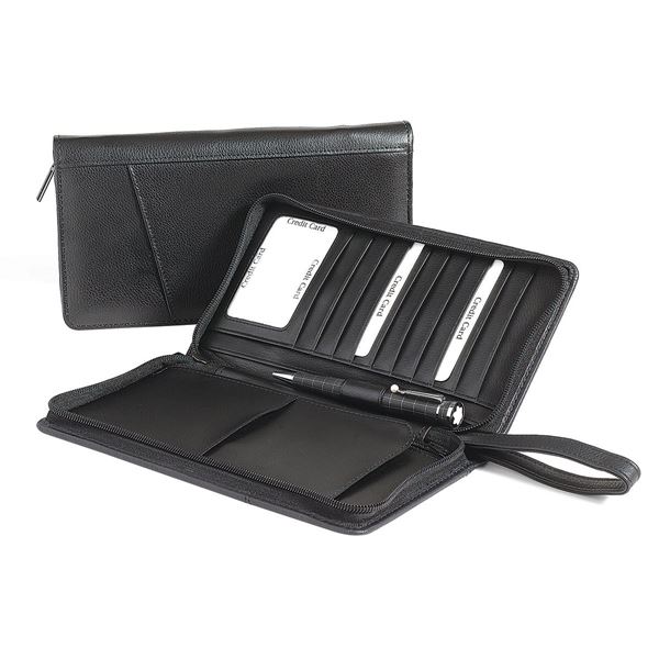 NAPPA LEATHER TRAVEL CASE 17.800.410 Black