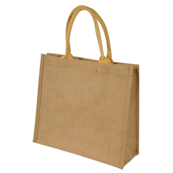 Image sur CHENNAI SHORT HANDLED JUTE SHOPPER BAG 1107 Naturel