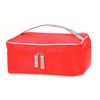 COSMETIC TOILETRY BAG 4838 Red/Silver