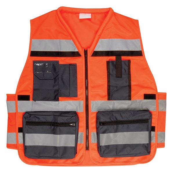 Bild von WORK VEST 2574 Hi-Vis Orange M