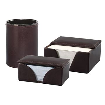 Image de LEATHER DESK SET 16.704.141