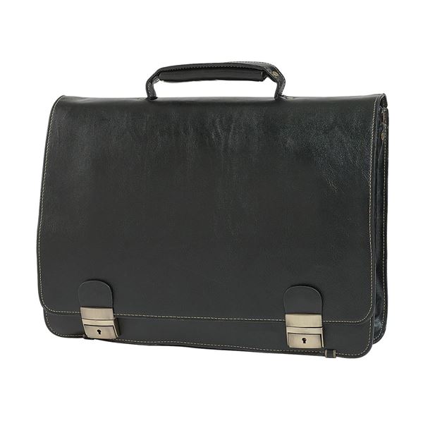 PU LAPTOP BRIEFCASE 11.210.910 Black