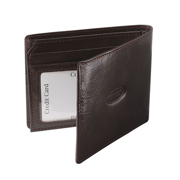 Picture of 13.409.241 NAPPA LEATHER COVER WALLET Dark Brown