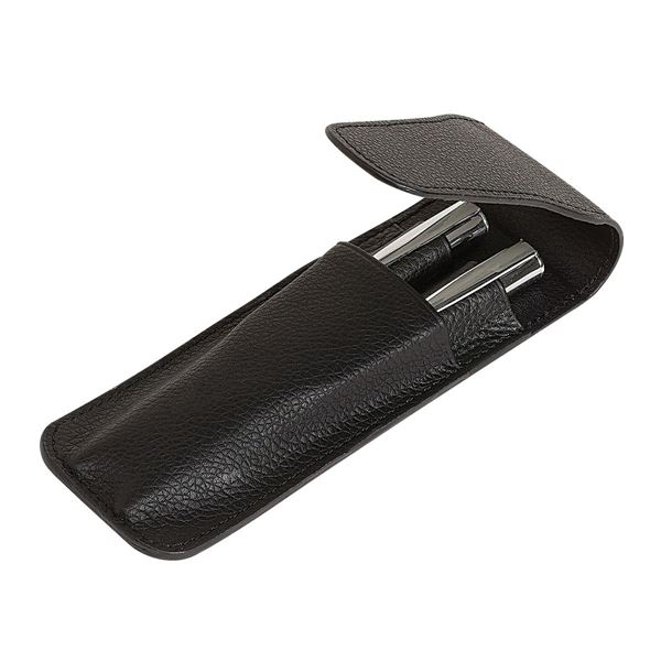 Picture of LEATHER PEN CASE 16.723.310 Black