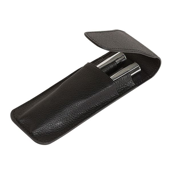 LEATHER PEN CASE 16.723.310 Black