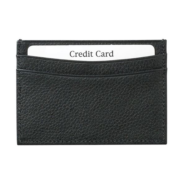 Picture of LEATHER CREDIT CARD CASE 16.715.310 Black