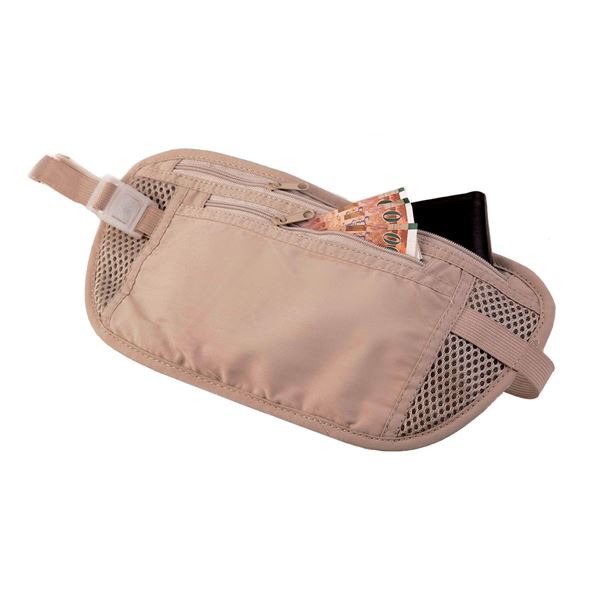 3302 TRAVEL MONEY BELT  Natural
