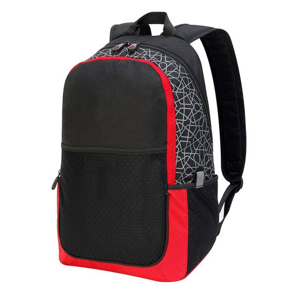 Bild von BURCHAREST BACKPACK 7689 Black/ Red