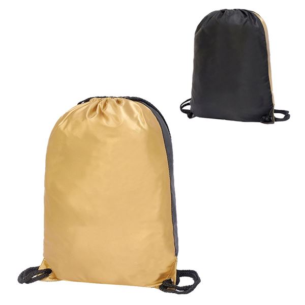 Immagine di 5891 STAFFORD CONTRAST DRAWSTRING BACKPACK Oro / Nero