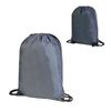 Picture of 5891 STAFFORD CONTRAST DRAWSTRING BACKPACK Dark Grey/ Navy