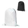 5891 STAFFORD CONTRAST DRAWSTRING BACKPACK Blanco/ Negro