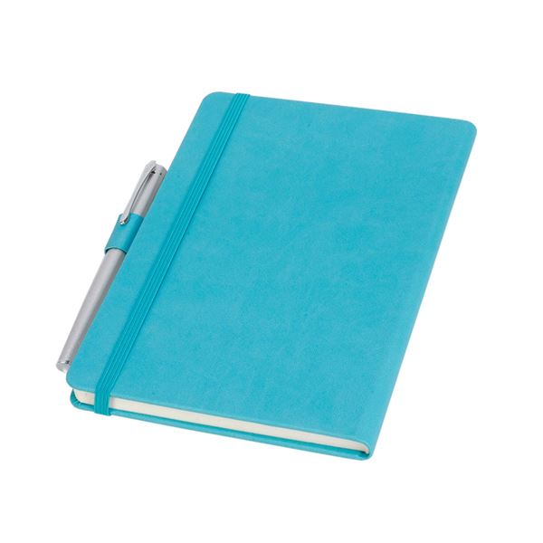 A5 PU NOTEBOOK 16.728 Emerald Blue