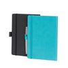 A5 PU NOTEBOOK 16.728   Black with pen loop