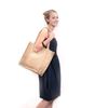 Image sur CHENNAI SHORT HANDLED JUTE SHOPPER BAG 1107 Naturel