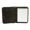 Picture of POLYESTER A4 ZIPPED FOLDER  10.117.821 Black