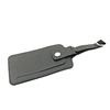 SPLIT LEATHER LUGGAGE  TAG 17.810 Nappa Black