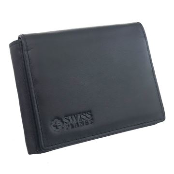 Image de  41.13.419  CRAZY HORSE LEATHER WALLET SWISS PLANET