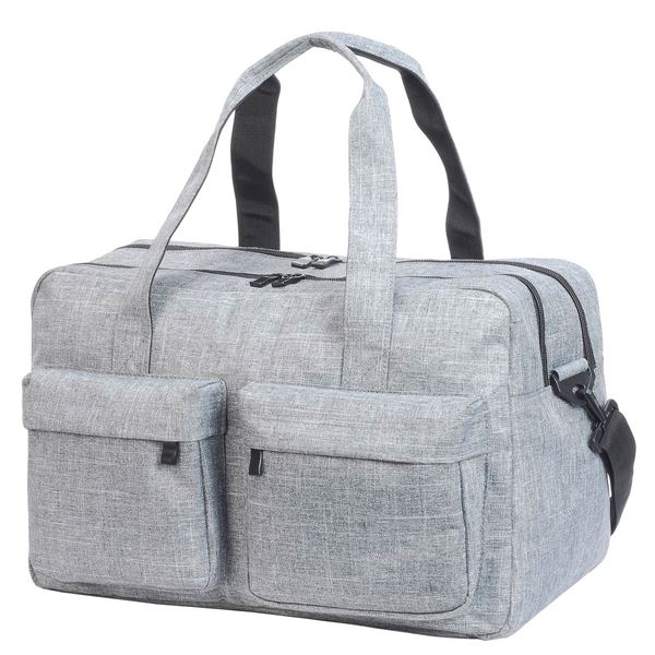 2486 BOLSA VIAJE MYKONOS Light Grey Mélange