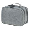 4478 SEVILLE ACCESSORIES AND TOILETRY POUCH Light Grey Mélange