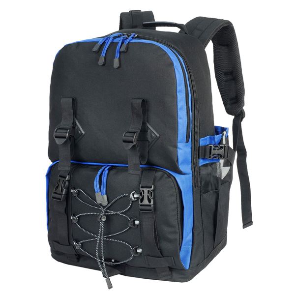 Image sur 1766 MOUNT ARARAT RUCKSACK Black/Royal