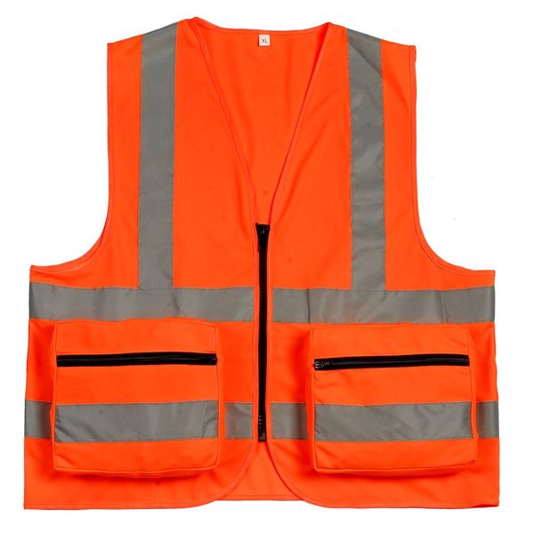 Image sur ENGINEER VEST 2593  Hi-Vis Orange