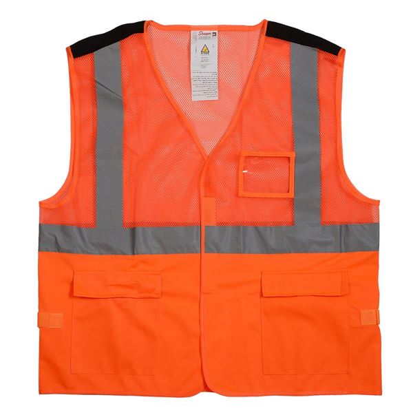 2570 SAFETY VEST Hi-Vis Orange M