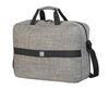 MARSEILLE MESSENGER LAPTOP BAG Grey Mélange / Red