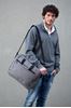 Bild von MARSEILLE MESSENGER LAPTOP BAG Grey Mélange / Red