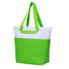 4131 TENERIFE BEACH AND LEISURE BAG Lime Green/ White