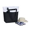 Picture of 4131 TENERIFE BEACH AND LEISURE BAG Black/White