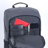 Bild von 5805 JERUSALEM LAPTOP BACKPACK Dark Grey/ Black