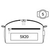 Picture of IBIZA TOILETRY BAG 2484 Silver