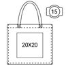 Picture of LYON SHOPPER BAG 4120 White