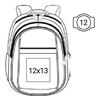 Image sur 5811 STUTTGART LAPTOP BACKPACK Nior