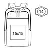 Image sur DAVOS ESSENTIAL LAPTOP BACKPACK 5825 Black