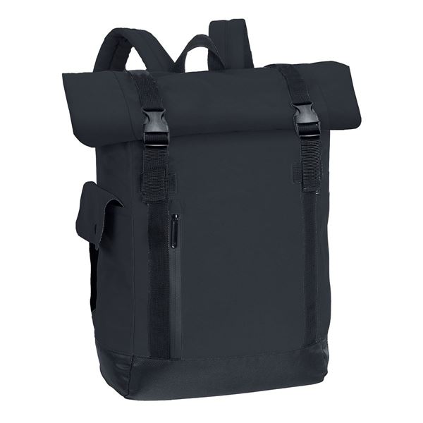 Picture of 7244 BUDAPEST SACK LAPTOP BACKPACK Black